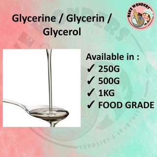 [Shop Malaysia] Glycerine/Glycerin/Glycerol(Food Grade)250G/500G/1KG