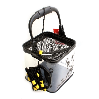 Tackle Boxes Folding Collapsible Bucket Water Live Bait Cag HB-1334