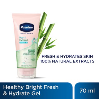 Vaseline Healthy Bright Fresh and Hydrated Body Gel 70ml