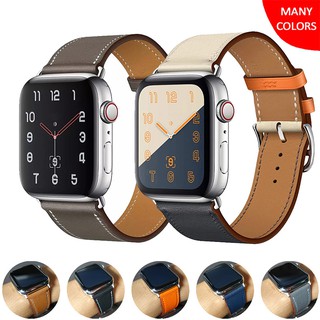 Apple Watch Leather Strap Band For Series 1 / 2 / 3 / 4 / 5 / 6 / SE 44mm/40mm/42mm/38mm