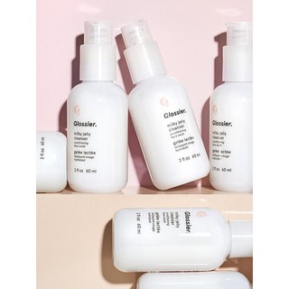 ✨INSTOCK SALE: GLOSSIER MILKY JELLY CLEANSER, Milky Oil, Cleanser Concentrate