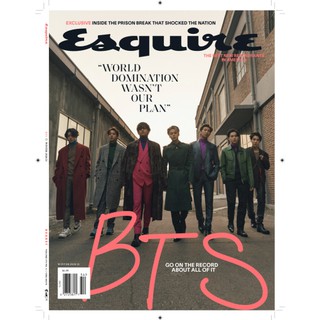 KOREA BTS [Esquire] Magazines 2020/21 Winter <Monthly American Version>