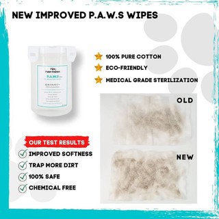 For Furry Friends New Improved Pet’s Activated Water Sanitizer (P.A.W.S) Wipes