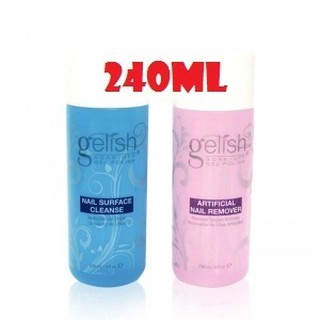 Repacked HARMONY GELISH Cleanser and Soak off Remover (240 ml)