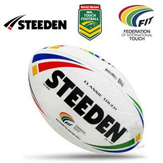 [Shop Malaysia] Steeden Classics Touch Rugby Ball - FIT Official Match Ball - Bola Ragbi Sentuh