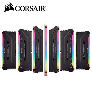 CORSAIR RGB PRO DDR4 RAM 8GB/KIT16GB(8GBX2)/16GB 3000MHz/3200Mhz/3600Mhz DIMM RAM Desktop Memory Support Motherboard