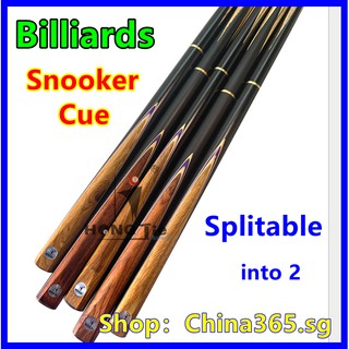 Billiards Billiard biliard Snooker Cue Stick 3/4 Cue Case Set nine 9 ball 台球杆
