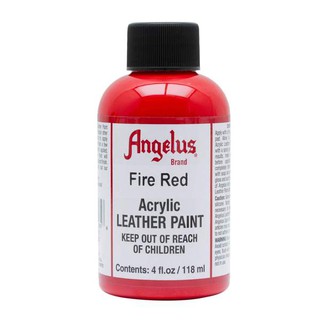 Angelus Acrylic Leather Paints - Fire Red