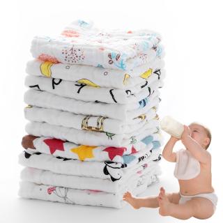Cotton Baby Face Towel Infant Baby Feeding Soft Animal Wash Cloth Handkerchief