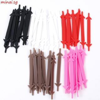 New Women Men Athletic Running No Tie Shoelaces Elastic Silicone Shoe Lace Strap