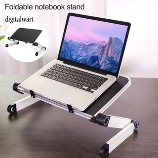 DG Foldable Aluminum Alloy Notebook Stand Adjustable Laptop Heighten Desktop Holder