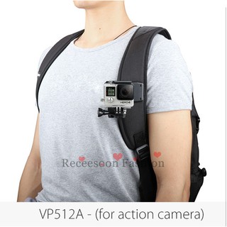 GoPro 360 Degrees Rotation Backpack Clip For GoPro Hero Xiaomi Yi SJCAM VP512