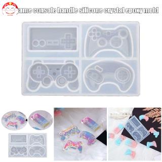 ✂GT⁂ Game Consoles Handle Pendant Silicone Resin Mold Jewelry Making Tools Craft Non-stick (1)