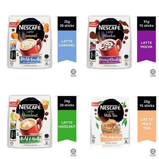 [Shop Malaysia] Nescafe Latte Caramel/Latte Mocha