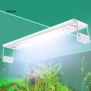 BEST Super Slim LED Aquatic Plants Lamp Support Extensible Aquarium Fish Tank Light