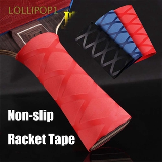 LOLLIPOP1 Non-slip Heat Shrink Tubing Racquet Rod Grips Set Racket Tape Ping Pong Absorbed Heat-shrinkable Overgrip Reticulated Soft PE/Multicolor