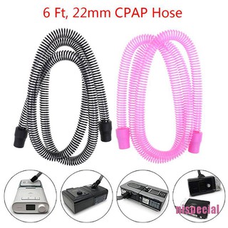 [nis-beauty] Universal 6 ft 22mm Black/Red-Out Tubing CPAP Hose Tube for Respironics/ResMed