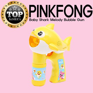★PINKFONG★ Baby Shark Melody Bubble Gun [Shipping from Korea]