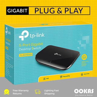[Shop Malaysia] TP-Link 5 Port Gigabit Desktop Network Ethernet Switch TL-SG1005D