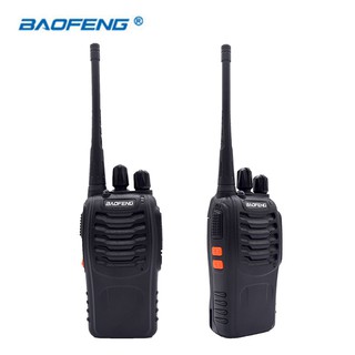 Original 1Pair 2 Units BaoFeng BF 999S Walkie Talkie 16 Channels Lithium Travel Signal 3-5Km Bao Feng Bf888 BF888S