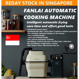 SG SELLER FANLAI M1 220V Automatic Cooking Machine Food Cooking Machine Household Intelligent Cooking Robot