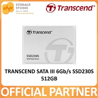 TRANSCEND SATA III 6Gb/s SSD230S, 512GB. Singapore Local 5 Years Warranty