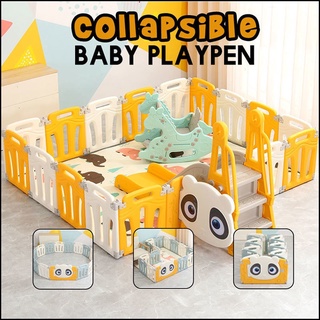 Collapsible Baby Playpen Home Safety Baby Fence Strengthen Baby Toys Space Saving Children Toy