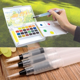 3Size Water Soft Brush Pen Paint For Watercolor Reusable Beginner Calligraphy