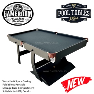 6ft Foldable Pool / Billiard Pool Table for Home