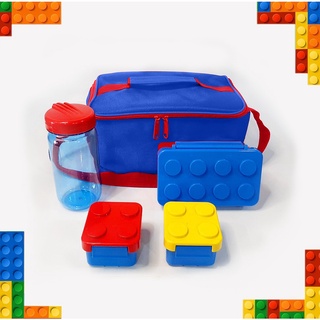 Multi-Variant Aluminum Lunch Box Set for Kids