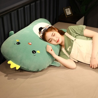 Doll/pillow/ragdoll▪✤Dinosaur doll doll cute leg-legged doll pillow sleeping girl bed rag doll super cute artifact to sl