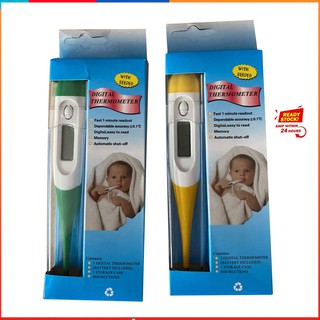 Digital LCD Thermometer Fever Thermometer Body Temperature&Ovulation Measurement