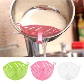 Plastic Rice Beans Washing Strainer Cleaning Colander Kitchen Tool Filtering