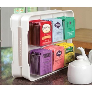 Coffee/Tea Stand Teabag Dispenser Storage Case