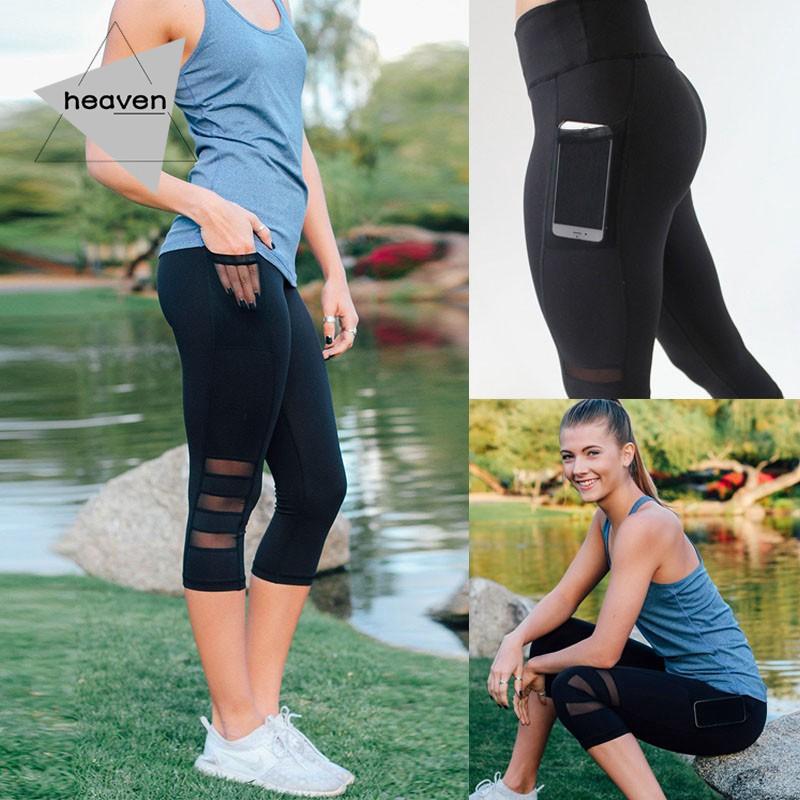 😘Fashion Women' s Casual Stretchy Close-fitting YOGA Sport Gym Pants Leggings