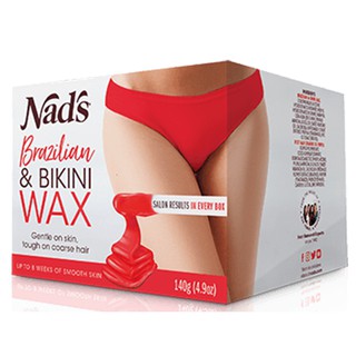 Nad's Brazilian and Bikini Wax 140g - Australia Made 100% Authentic - Specifically developed for hair removal down there