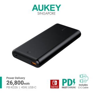 Aukey PB-XD26 26800MAH Power Delivery and QC 3.0 Powerbank