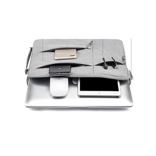 15.6 inch ROG Alianware Waterproof Gray Portable Laptop Sleeve Tote Bag