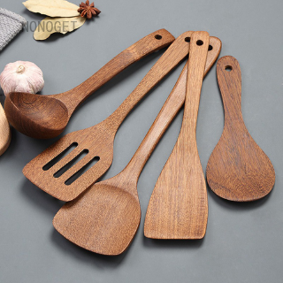 100% Healthy Utensils from Wooden Spatulas, Kitchen Utensils, ,Eco-Friendly Wood Spatula for Non Stick Cookware