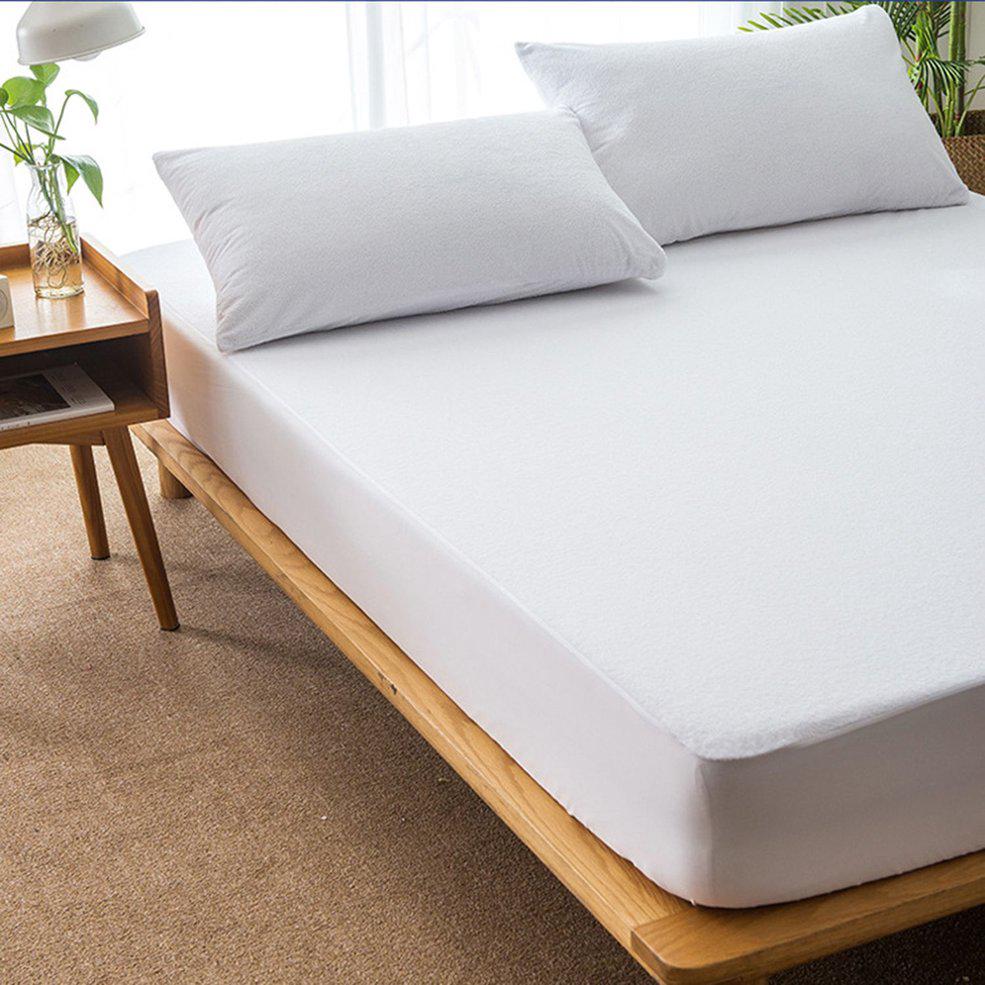 •NEW•Cotton Matress Cover Solid Color Waterproof Dust-Proof Mattress Protector
