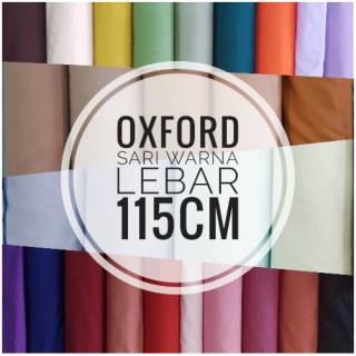Oxford Fabric Sari Color Width 115cm