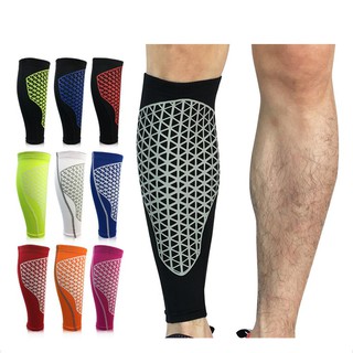 WX_1Pc Sports Unisex Running Compression Socks Leg Calf Support Sleeve Brace