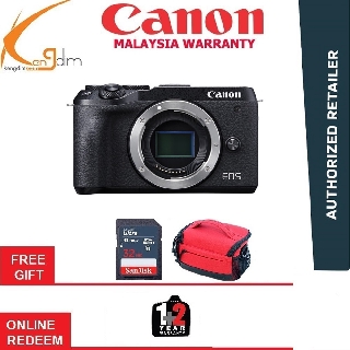 Canon EOS M6 Mark II/ M6II / M6 II Mirrorless Digital Camera (Body Only) (CANON MALAYSIA 3 YEARS WARRANTY)