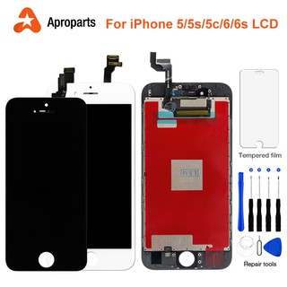 AAA+++ LCD Display For iPhone 5 5S 5C 6 6S Touch Screen+Tool