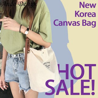 2021 NEW ROYAL BAGGER New Korea Women Shoulder Bag Sling Bag Canvas Bucket Tote Bag Super Hot High Quality