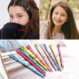 TOPSK👆👆👆Korean Style Simple Multicolor Hairclip Hair Accessories