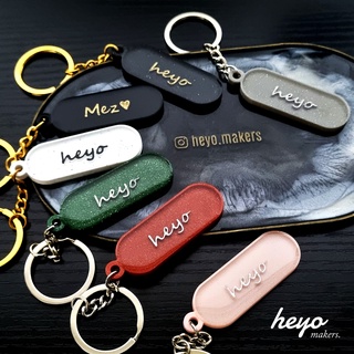 Personalised Keychain | Customised Name | Personalized Gifts | Christmas Gift | Corporate Gift | Personalised Keychain