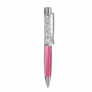 Mini Pen Pink - Made with premium grade crystals from Austria