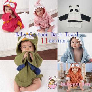 ღ♛ღBaby Boy or Girl Hooded Poncho Swim Beach Bath Towel Wear Bathrobe