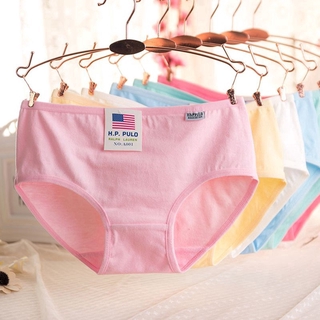Pure Cotton Women';s Panties Spelling Color Sexy Women underwear Trace Briefs